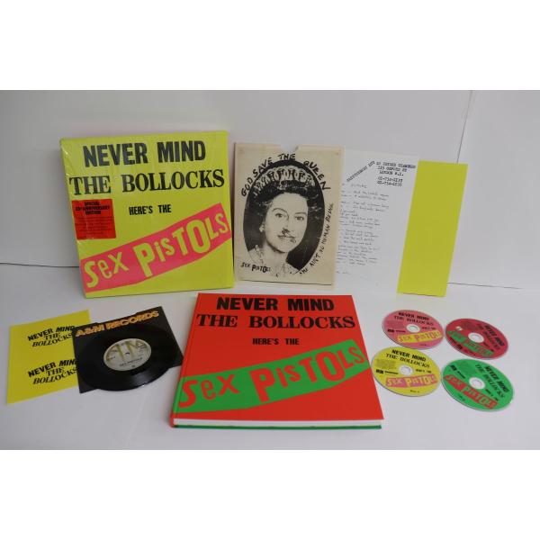 欧5discs CD Sex Pistols Never Mind The Bollocks Special 35th Anniversary Edition SEXPISSBOX1977 UNIVERSAL UMC /02500 欧5discs CD Sex Pistols Never Mind The Bollocks Special 35th