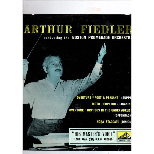 英10” Arthur Fiedler Conducting The Overture ”Poet And Peasant” Etc. DLP1079 His Masters Voice /00200