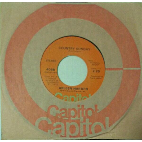 米7” Arlene Harden Country Sunday / The Teddy Bears Picnic 4088 Capitol Records /00080