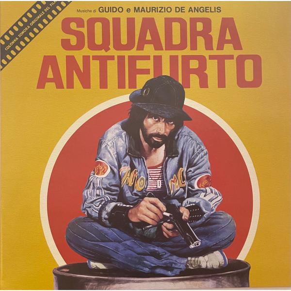 伊LP Guido &amp; Maurizio De Angelis Squadra Antifurto FLIES68 Four Flies Records /00260