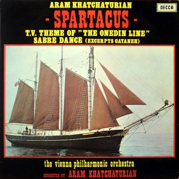 ベルギーLP Aram Khatchaturian - Wiener Ph Spartacus / T.V. Theme Of ”The Onedin Line” - Sabre SXL6000Y Decca /00260