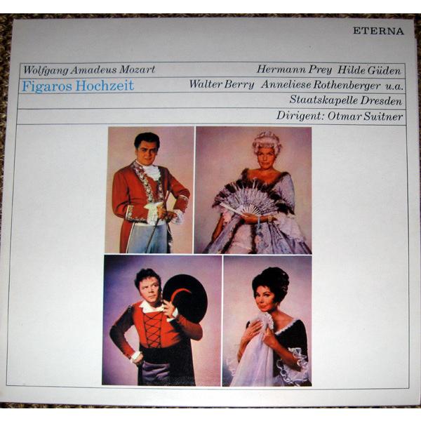 独LP Wolfgang Amadeus Mozart , Herm Figaros Hochzeit 825506 ETERNA /00260