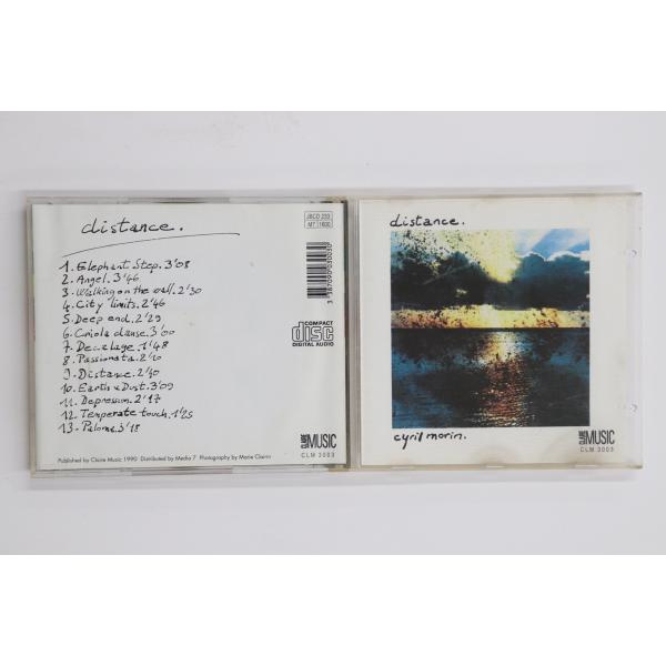 CD Cyril Morin Distance CLM3003 CLAIRE MUSIC /00110