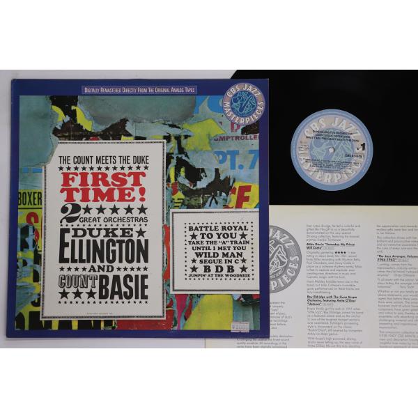 欧LP Duke Ellington, Count Basie First Time! The Count Meets The Duke CBS4505091 CBS /00260