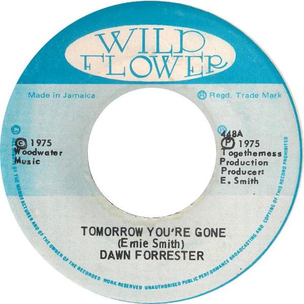7” Dawn Forrester Tomorrow Youre Gone 448 Wild Flower /00080