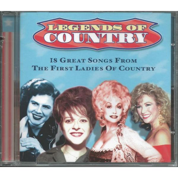 CD Various Legends Of Country: The First Ladies Of Country PLATCD229 PRISM LEISURE
