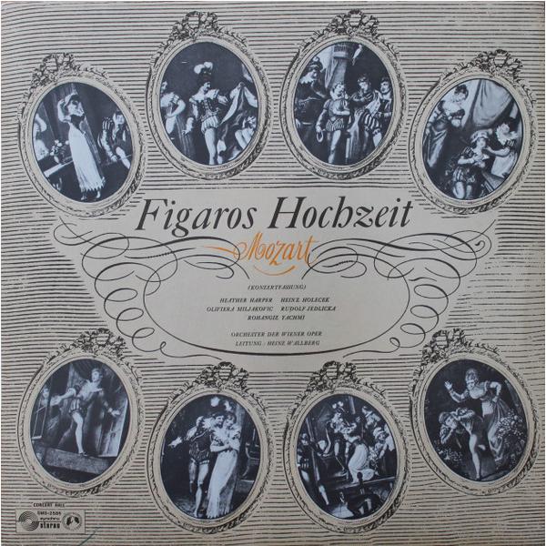 LP Wolfgang Amadeus Mozart , Orch Figaros Hochzeit (Konzertfassung) SMS2586 Concert Hall /00260