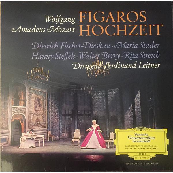 LP Wolfgang Amadeus Mozart , Diet Figaros Hochzeit 136406 Deutsche Grammophon /00260