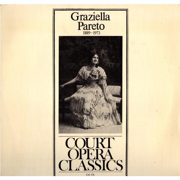 LP Graziella Pareto Graziella Pareto CO376 Court Opera Classics /00260