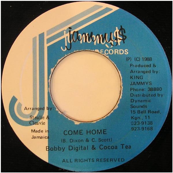 7” Bobby ”Digital” Dixon &amp; Cocoa Come Home NONE Jammys Records /00080