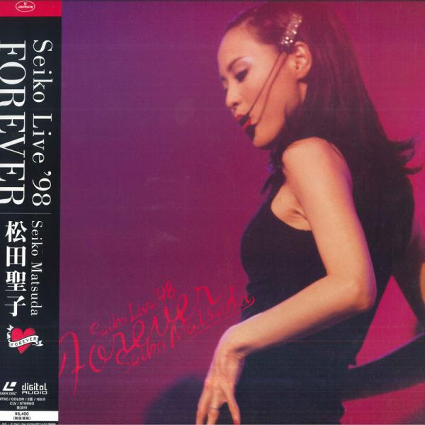 LASERDISC 松田聖子 Seiko Live 98 FOREVER PHLL6401 MERCURY /00600