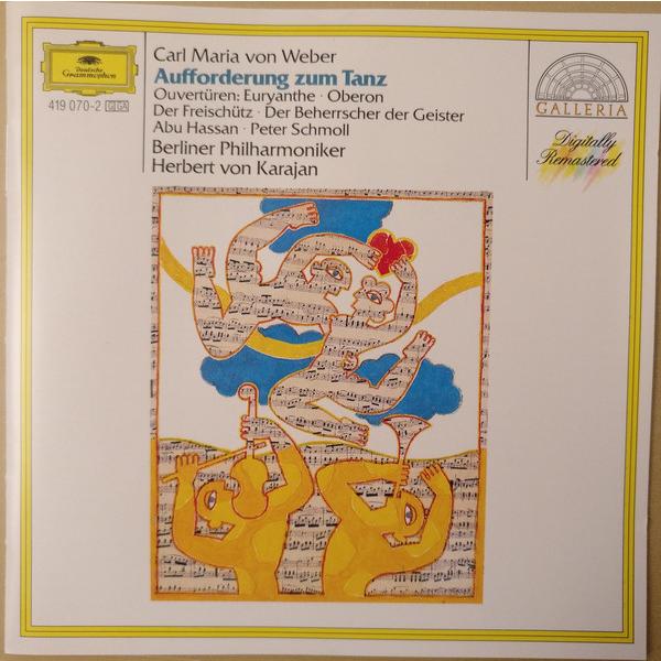 CD WEBER, C.M.V. AUFFORDERUNG ZUM TANZ 4190702 Deutsche Grammophon