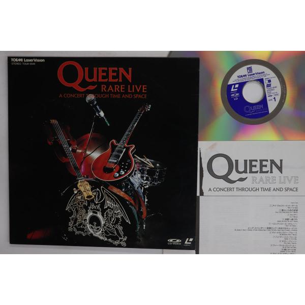 LASERDISC Queen Rare Live (A Concert Through TOLW3049 TOSHIBA EMI Japan /00600