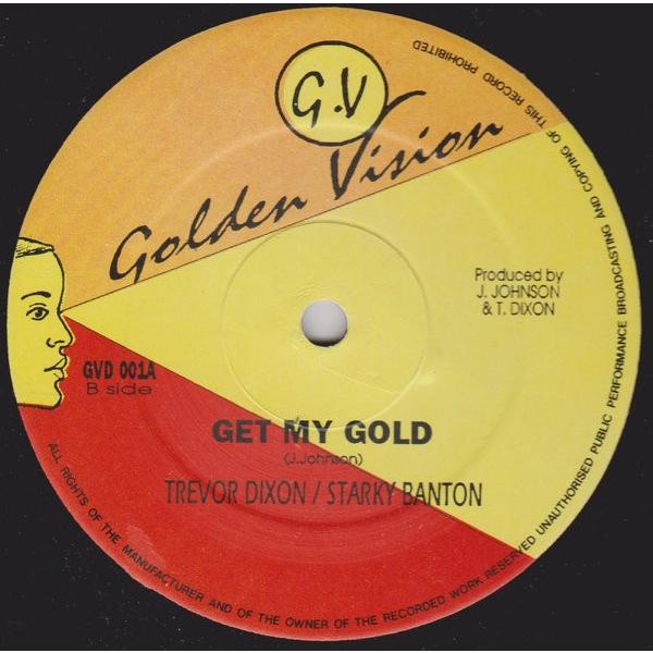 12” Trevor Dixon / Dave Barker (2) Reach My Goal / Get My Gold GVD001 Golden Vision /00250