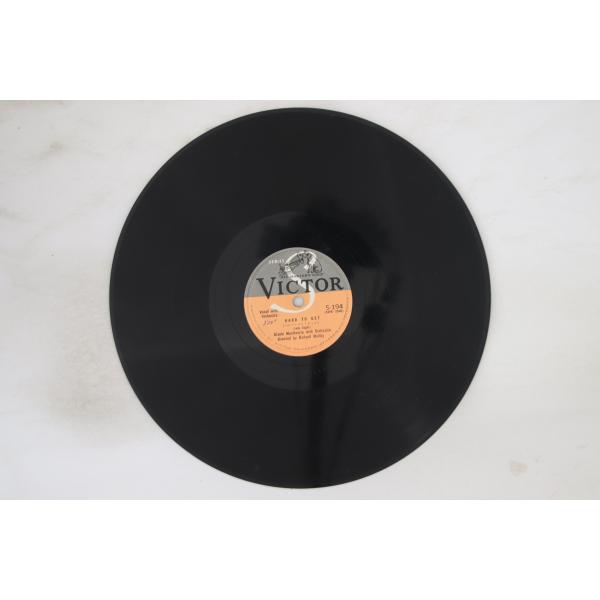 78RPM/SP Gisele Mackenzie, Dinah Kaye Hard To Get S194 VICTOR Japan /00500
