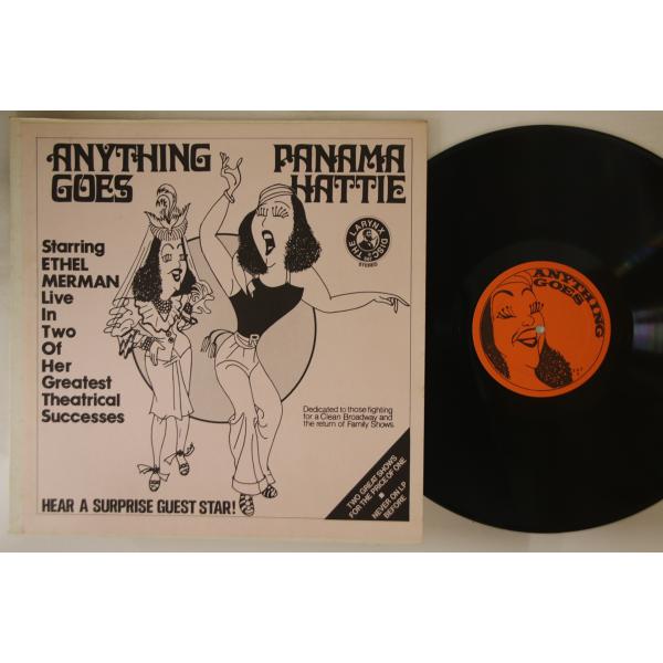 米LP Ethel Merman Anything Goes &amp; Panama Hattie 567 LARYNX /00260