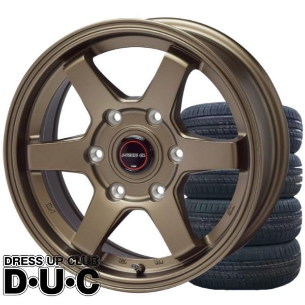 ハイエース16インチアルミホイールタイヤセット J-TECH GL-1 BR 16-6.5