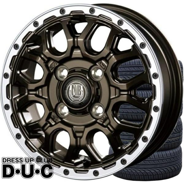 価格重視 12インチアルミホイールタイヤセット 軽トラ軽バン 145/80R12