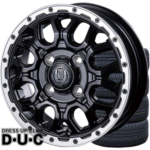 価格重視 12インチアルミホイールタイヤセット 軽トラ軽バン 145/80R12