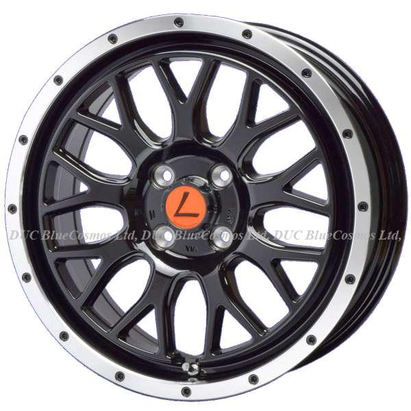 16インチアルミホイール4本セット① 16インチホイール4本セット Leowing MXRブラック 16-6.5 4-100+40
