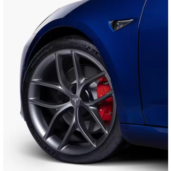 人気アイテムテスラ モデル3  純正 20インチ Zero-G ホイール グレー1台分 ４本set Zero-G Wheel 9Jx20 Offset40 Tesla 純正 本物 Model3用 鍛造