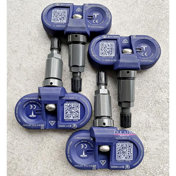 人気アイテムTesla Model 3 2021年〜 テスラ 純正 TPMS Bluetooth 空気圧センサー4個set モデル3 モデルY 1490750-00-A/1490750-01-A/ 1490701-00-B 1490701-01-B
