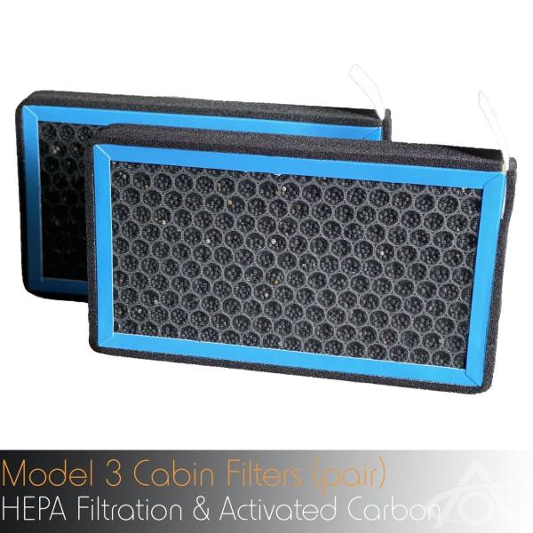 Tesla モデル3 用 Hepa フィルター テスラ Hepa Cabin Air Filters For