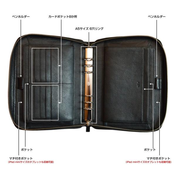 システム手帳 A5サイズ6穴 リフィル ブランド イタリア メンズ ラウンドファスナー 牛革シュリンク Duct ダクト Svv 550 Buyee Buyee Japanese Proxy Service Buy From Japan Bot Online