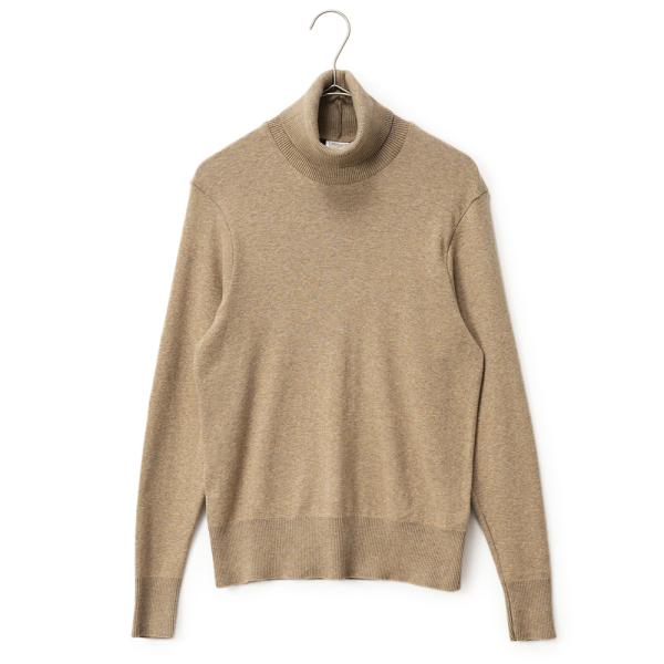 GICIPI ジチピ 2312A ANANAS アナナス COTONE SOFT ソフトコットン タートルネック ロングスリーブニットソー BLACK gicipi GICIPI ジチピ 2312A ANANAS アナナス COTONE SOFT