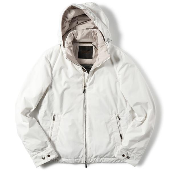 MOORER ムーレー ALBINI-STP アルビニ ポリエステル フーデッドダウン