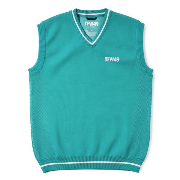 新品正規品【TFW49/L】ニットベスト　高ストレッチ　UVカット 新品正規品【TFW49/L】ニットベスト高ストレッチUVカット