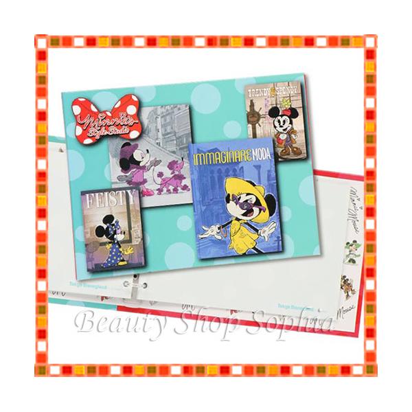 ミニーマウス サイン帳 ミニーのスタイルスタジオ 新エリアオープン記念 ディズニー グッズ お土産 東京ディズニーランド限定 Disney ビューティーショップソフィア 通販 Yahoo ショッピング