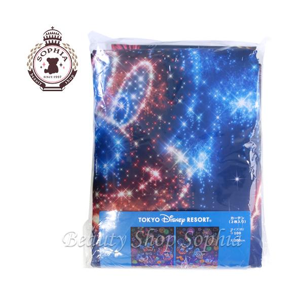 ミッキー フレンズ カーテン 夜空デザイン 花火柄 ディズニー グッズ お土産 東京ディズニーリゾート限定 Disney ビューティーショップソフィア 通販 Yahoo ショッピング