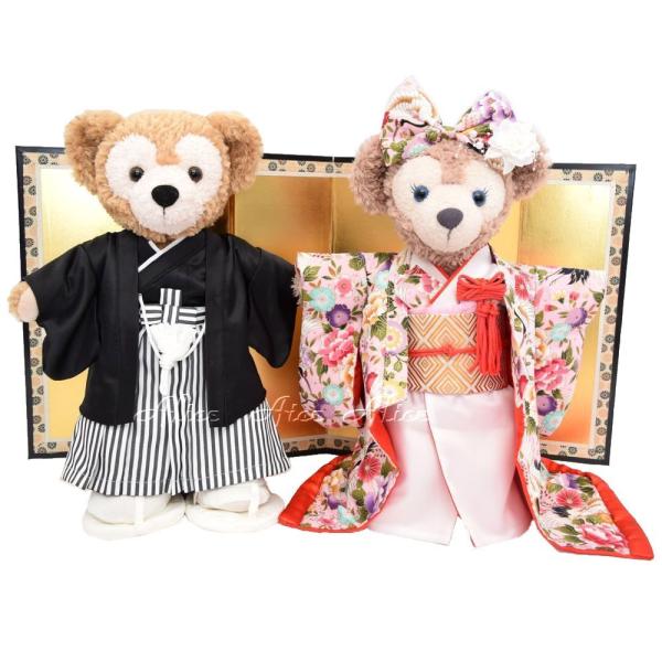 ダッフィー シェリーメイ　和装 Disney（ディズニー） ダッフィー＆シェリーメイ 着物 和装婚礼