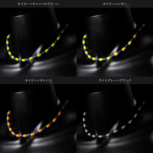 クリオ インパルスネックレス［シルバー・ブラック・47cm］スポーツ 陸上 CHRIO クリオ インパルスネックレス［シルバー・カラー・M50cm