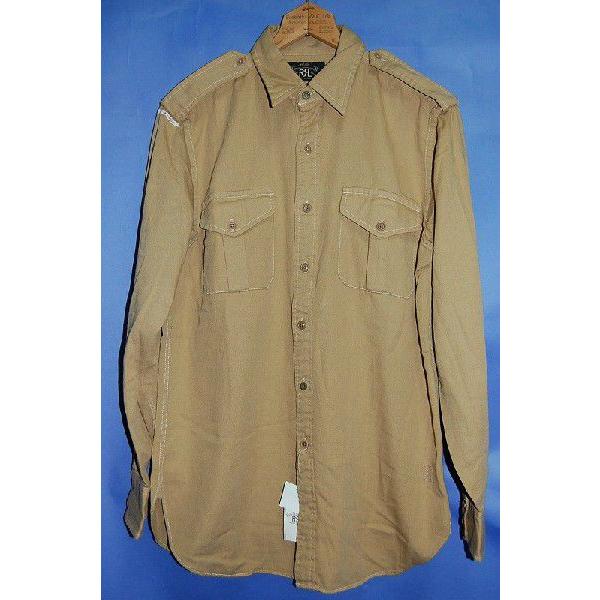 RRL ダブルアールエル SAFARIシャツ サファリシャツ ポロ ラルフ 