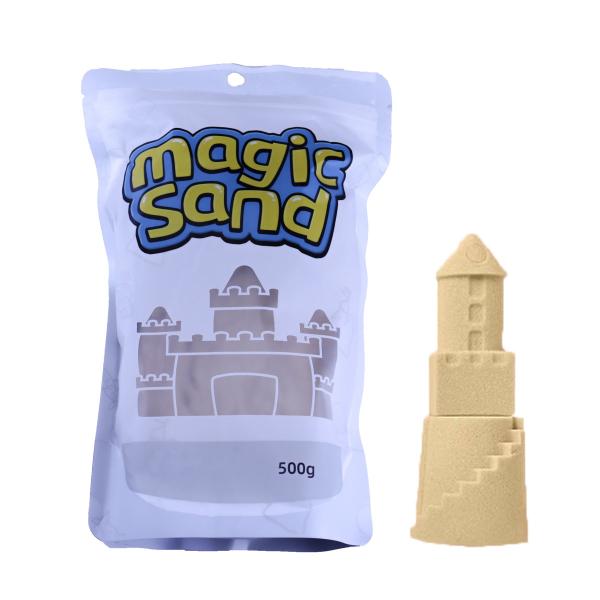 【商品詳細】　　・メーカー名:OREZ　　・商品名:砂遊び 魔法の砂 マジックサンド 茶色 500g　　・メーカー品番:ty-011　　・商品内容:マジックサンド 500g　　・カラー:ブラウン(茶色)　　・適正年齢:7歳以上　　・注意点:...