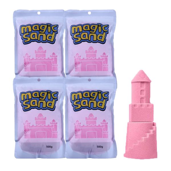 【商品詳細】　　・メーカー名:OREZ　　・商品名:砂遊び 魔法の砂 マジックサンド 桃色 2000g 2kg　　・メーカー品番:ty-022　　・商品内容:マジックサンド 2000g 2kg　　・カラー:ピンク(桃色)　　・適正年齢:7歳...