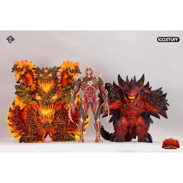 KAIJU DOOM Battle of the Demon Gods! 『HERO DEMON』『LIZARD DEMON』『TURTLE DEMON』セット