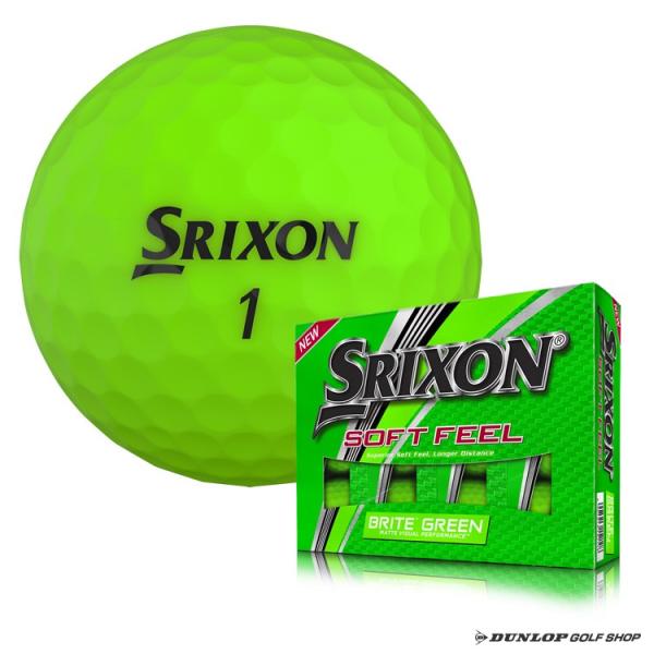 Jglobe 数量限定テスト販売 ゴルフボール ｓｒｉｘｏｎ スリクソン ｓｏｆｔｆｅｅｌ マットカラー 1ダース 12個入り ダンロップ