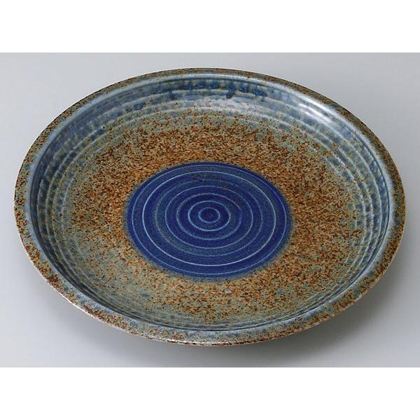 和食器 和皿 小皿 大皿 中皿/ 藍流し8.0皿 /おしゃれ 陶器 業務用 家庭