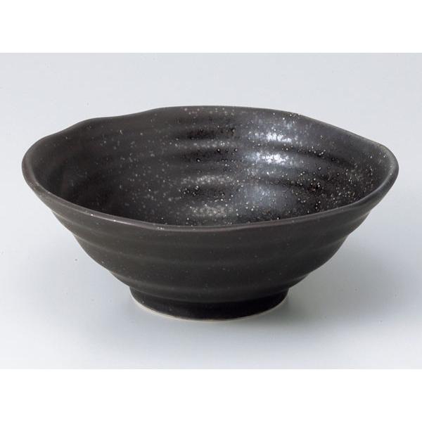 どんぶり 鉢 食器/ 彩鉢5.0丼 黒 /お好み丼 ラーメン そば うどん 多用