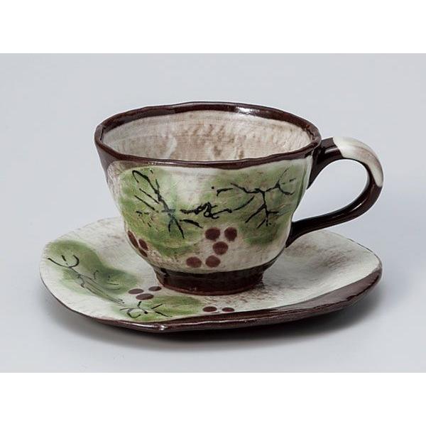 コーヒーカップ ソーサー 粉引ぶどうコーヒーカップ ソーサー 碗皿 業務用 ホテル レストラン おしゃれ 610 405 7 美濃の ちゃわん屋さん 古林恩羅院 通販 Yahoo ショッピング