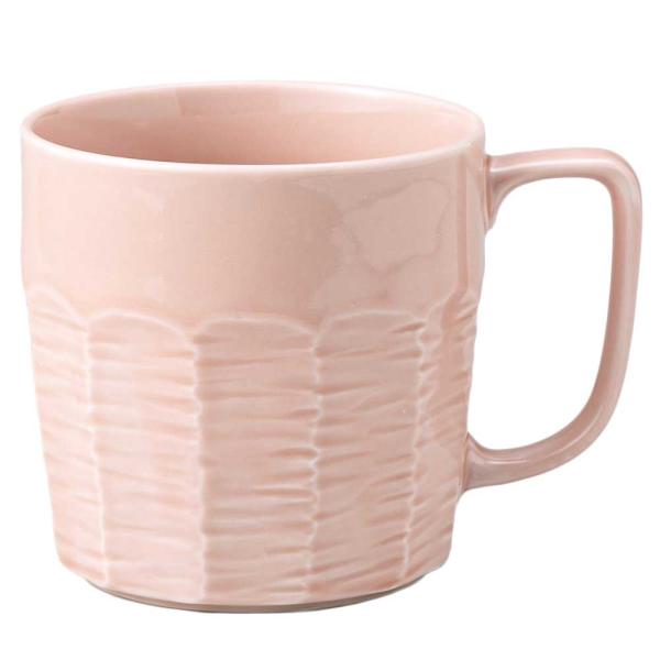 マグカップ おしゃれ 食器/ ピンク 軽量ソギマグ /陶器 おしゃれ ギフト プレゼント 贈り物 カフェ