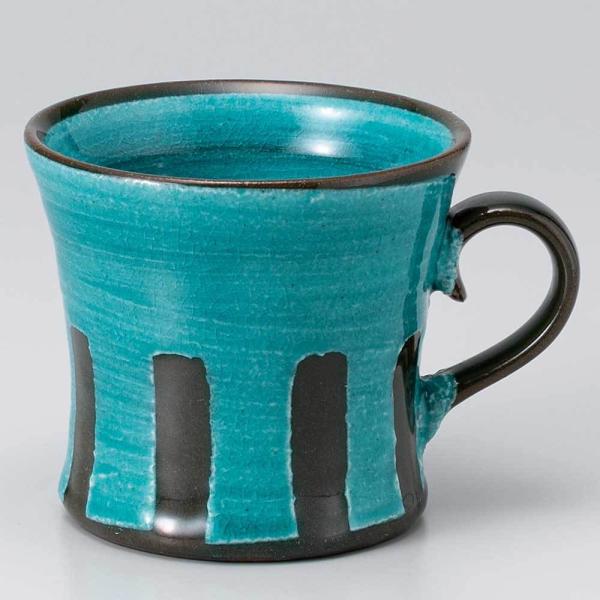 巨大コーヒーカップスタイル⭐青い陶器のデザート椀・皿付き⭐ボウル⭐鉢？ IwaiLoft 個性あるカラーが魅力的なボウル 食器 小鉢 サラダ