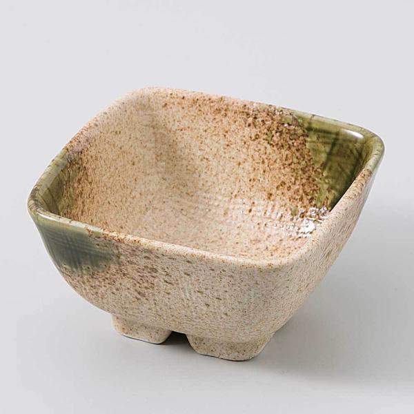 和食器 小鉢 小付/ 伊賀織部角小鉢（小） /珍味鉢 陶器 業務用 家庭用