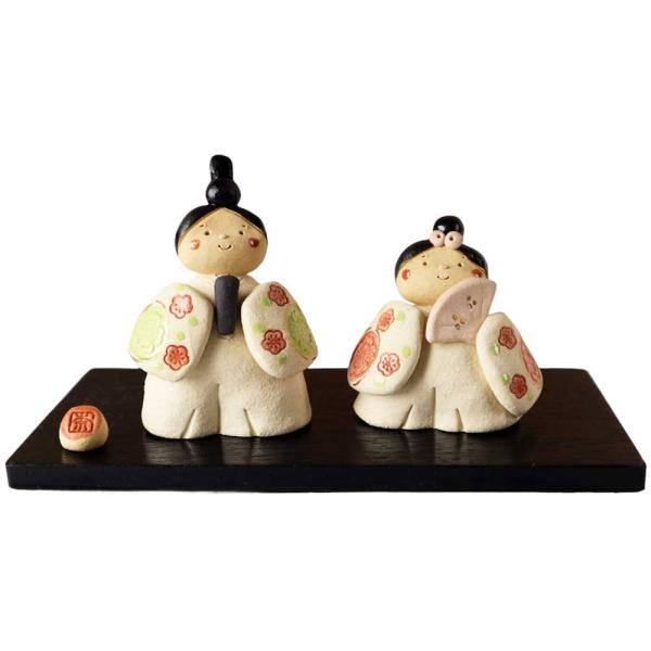 【美品】陶器 ひな人形 和風 duralex_hina11-3393