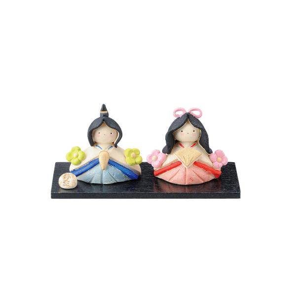 雛人形 コンパクト 陶器 小さい 可愛い ひな人形 人形師の手造り雛人形 弥生窯作 色彩花土雛 ミニチュア 初節句 お雛様 おひな様 雛飾り Buyee Buyee Japanese Proxy Service Buy From Japan Bot Online