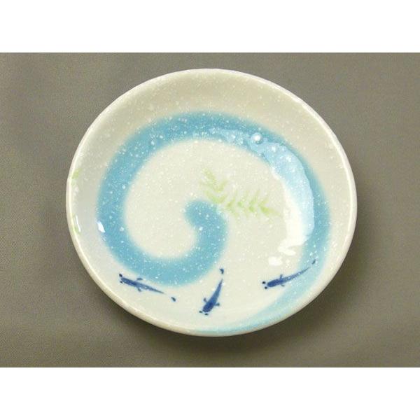 食器 メダカ 清涼/ 清流めだか 3.0皿 /小皿 タレ皿 薬味皿 夏の食卓