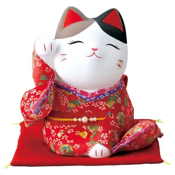 縁起物 大きい 招き猫 ♀商売繁盛 良縁 【公式通販】